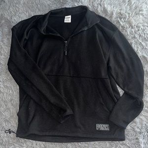 Victoria’s Secret PINK black quarter zip